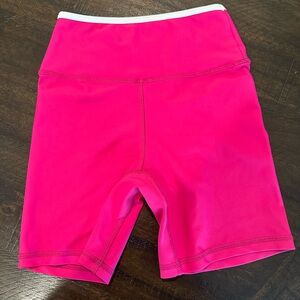 Five Dancewear Women's Athletic Shorts in Pink XXS